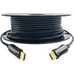 4K Fiber Active Optical Cable HDMI to HDMI Male to Male Aoc Cable with Built-in IC up to 200m HDMI 2.0 Cable