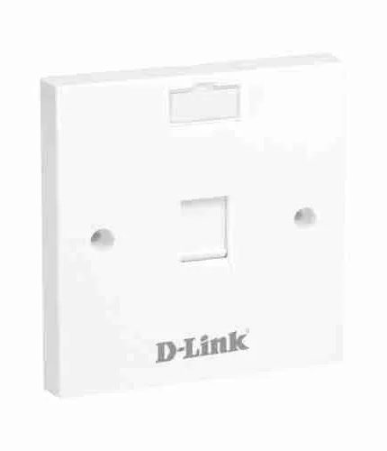 D-Link Flat Faceplate – Single Port