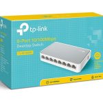 TP-Link TL-SF1008D 8-Port 10100Mbps Desktop Switch