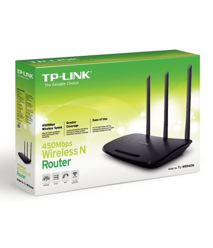 TP-Link TL-WR940N 450Mbps Wireless WiFi Router