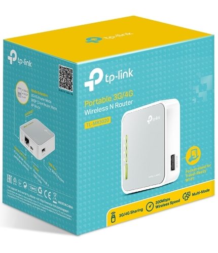 TP-Link TL-MR3020 Portable 3G.4G Wireless Router