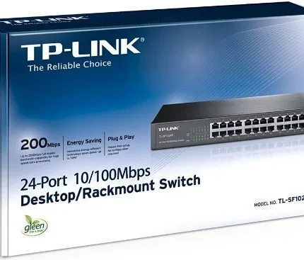 Tp-Link TL-SF1024D 24-Port Rackmount Switch