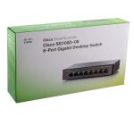 Cisco SG100D-08 8-Port Unmanaged Gigabit Desktop Switch, 100 Series