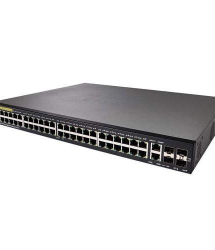 Cisco SG350-52P 350 Series 52-Port PoE+ Managed Gigabit Ethernet Switch