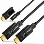 HDMI TO HDMI CABLE 150 MTR FIBER OPTIC