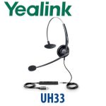 Yealink UH33 USB Mono Headset