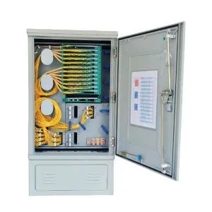 Data Fiber Cabinet wall mounted connectorized 576 cores