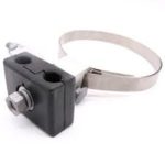 Downlead Clamp with strap for ADSS fibre