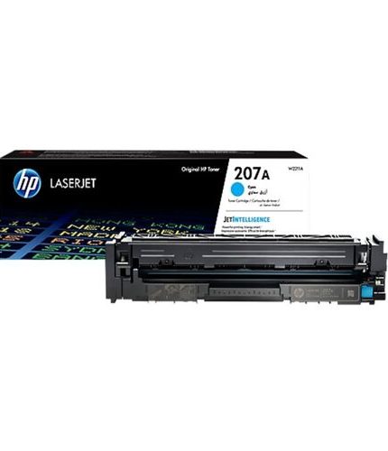 HP 207A Cyan Original LaserJet Toner Cartridge (W2211A)