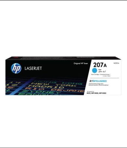 HP 207A Cyan Original LaserJet Toner Cartridge (W2211A)