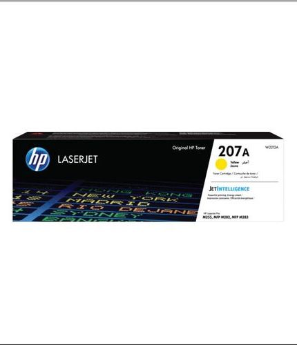 HP 207A Yellow LaserJet Toner Cartridge (W2212A)