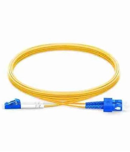 UPC LC to SC Fiber Patch Cable Single Mode Duplex 2M