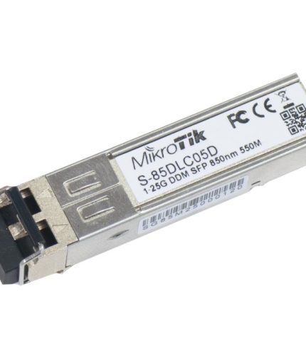 Mikrotik S-85DLC05D is a 1.25G SFP transceiver