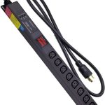 8way C13 C19 30A 120V-240V Metered PDU